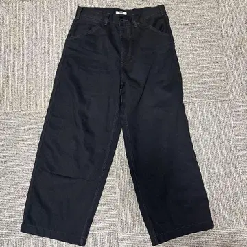 유니클로 U 와이드 핏 컬러 청바지