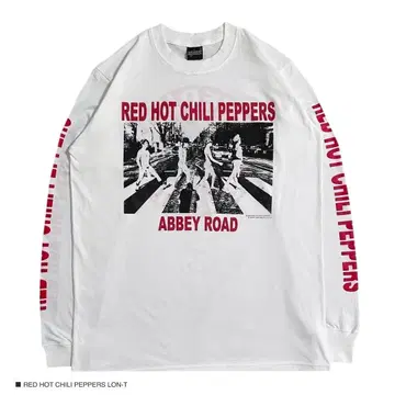 레드 핫 칠리 페퍼스 레치리 XL 긴팔 롱T셔츠 밴딩T