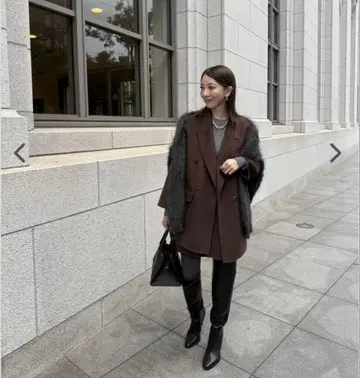 [ Saki collaboration ] 울 더블 페이스 자켓 코트