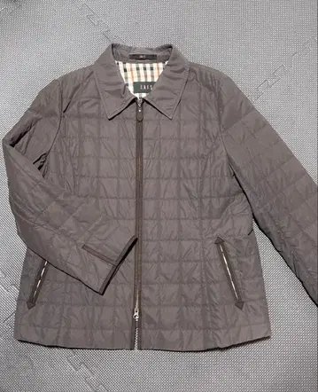 닥스 퀼팅 자켓 브라운