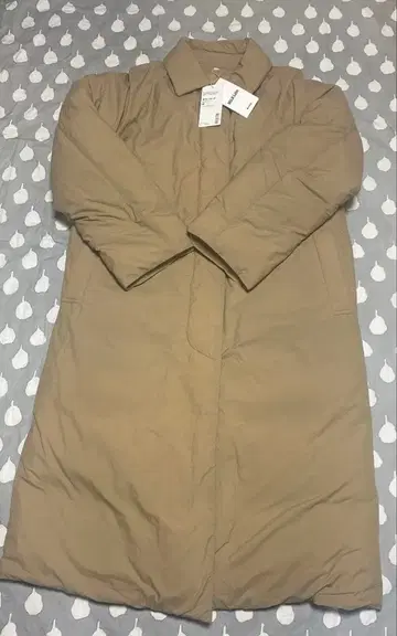 MUJI Labo 다운 코트 M 사이즈 베이지
