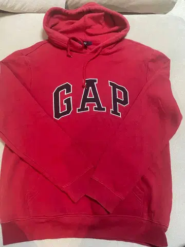 GAP 빨간색 후드티 S