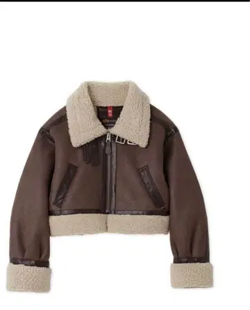 ALPHA B-3 숏 자켓 브라운 snidel 콜라보 무스탕