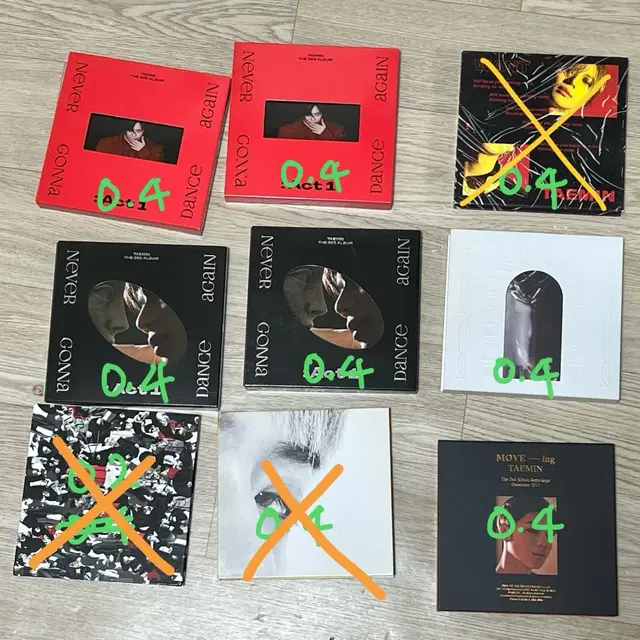 샤이니 태민 앨범 판매