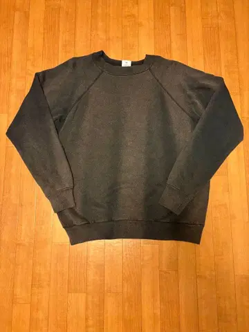 80s Pannill 블랙 페이드 맨투맨