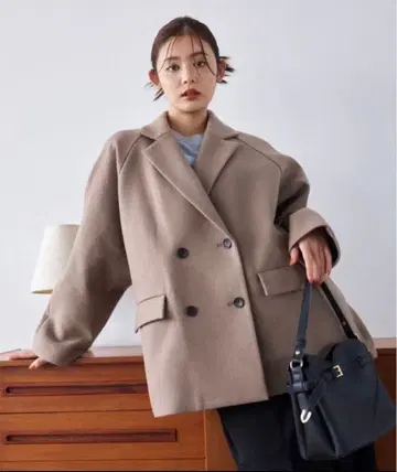 mysty woman 미들 테일러드 자켓 체스터 코트