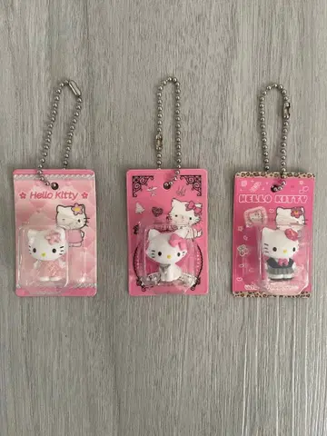 헬로키티 키링 3개 세트