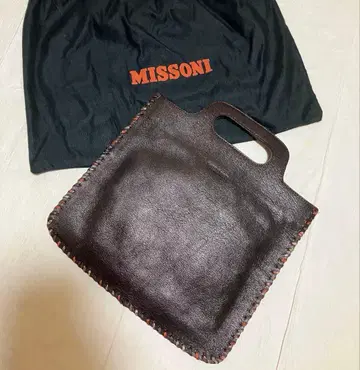 MISSONI 가죽 클러치백