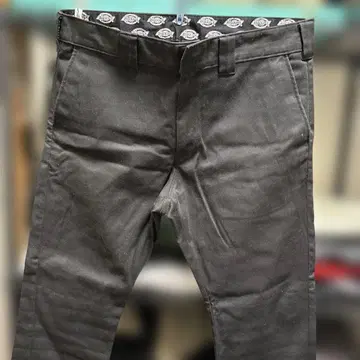 Dickies 블랙 워크 팬츠