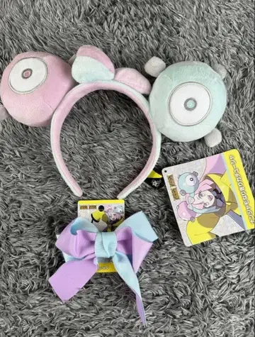 포켓몬 난자모 머리핀 머리띠 2세트