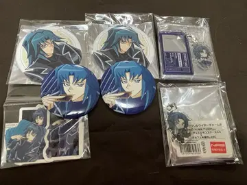 파란 머리 캐릭터 캔뱃지 5개 세트