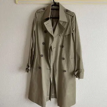 새상품급 MANOUQUA 마누카 트렌치코트