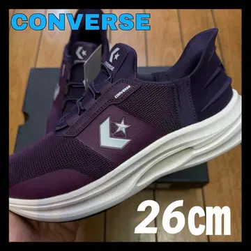 새상품 컨버스 슬릿 슬라이드 다크 퍼플 슬립온 스니커즈