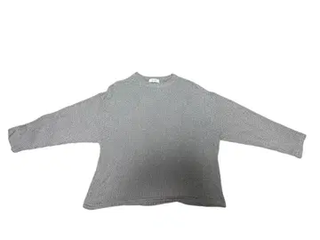 LEAD 니트 스웨터 L 사이즈 그레이 니트 한국 코디 루즈한 사이즈