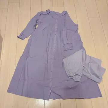 사만사 모스모스 보라색 원피스