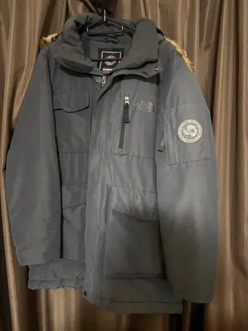 더 노스페이스 VX 그레이 다운 자켓