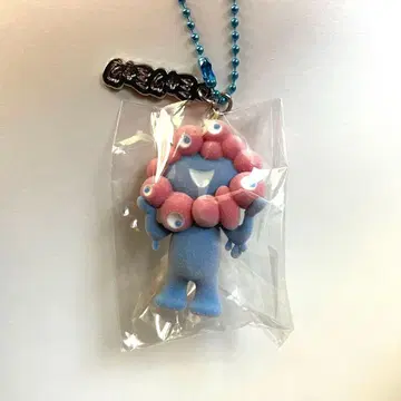 미개봉 새상품 미야쿠미야쿠 오사카 만박 플로키 키링 플레이트 포함