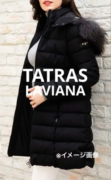 [ 새상품급 ] TATRAS 타트라스 라비아나 롱 다운 코트 블랙 02