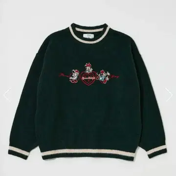 미니 니트 moussy Disney 크리스마스