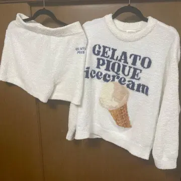 [젤라피케] 아이스크림 룸웨어 상하의 세트 gelato pique