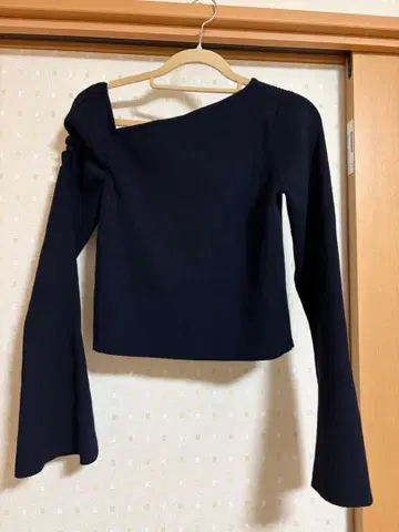 Chico 네이비 긴팔 니트 F 사이즈