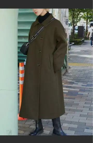 앤티로자홀리데이 스탠드 카라 3WAY 롱 코트 M