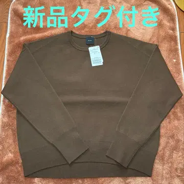 새상품 Spick and Span 워셔블 PE 벌키 얀 루즈 니트