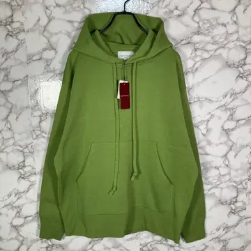 새상품급 URBAN RESEARCH (M) 스무스 니트 후드티 그린