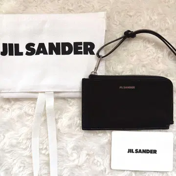 미사용 새상품 JIL SANDER 코인 케이스 지갑 블랙