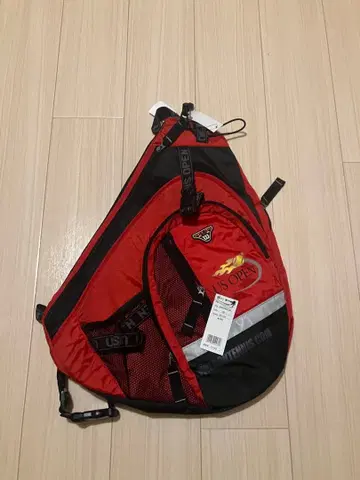 Wilson (윌슨) US Open 테니스 라켓백 레드 택 포함