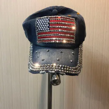 미국 국기 디자인 캡