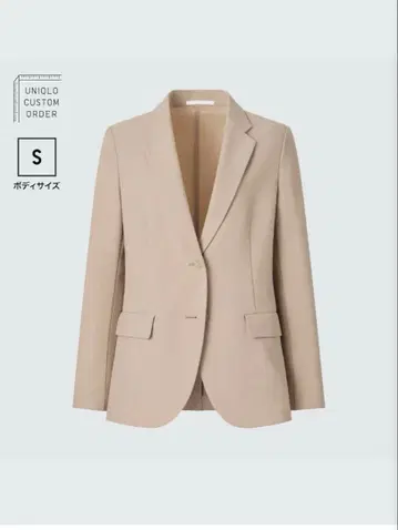UNIQLO 감동 자켓 미사용 택 없음 베이지 S