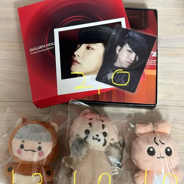 에이티즈 미국 인유판 앨범 / 인형