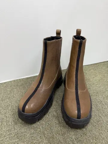 유코이마니시 숏부츠 RINO 다크 그레이 24cm