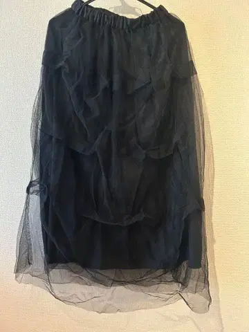 hinari 튤 턱 스커트