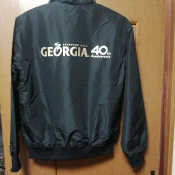 GEORGIA 40주년 기념 로고 나일론 자켓