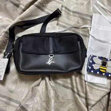 애니에스 베이 나일론 소가죽 숄더백 N816-VN01 OAS13-02