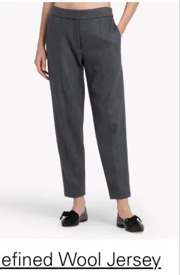 Theory 울 100% 팬츠 00 사이즈 그레이