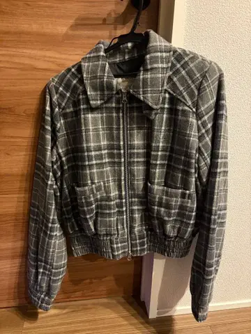 TINA:JOJUN 아우터 그레이 체크