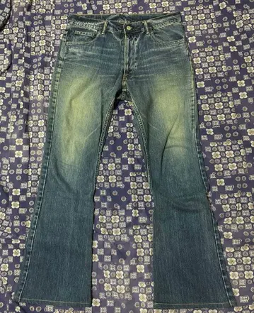 하리란 다크 블루 부츠컷 데님 w33