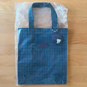 familiar 파미리아 토트백 파랑 XB 체크 미개봉 새상품 대