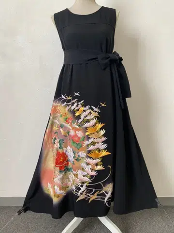 3228 기모노 전례 예복 기모노 리메이크 드레스 원피스