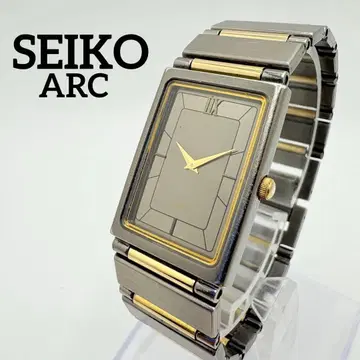 SEIKO 세이코 ARC 아크 작동 새상품 배터리 손목시계 스퀘어 드레스
