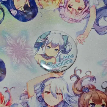 온게키 스즈시마 아리스 캔뱃지