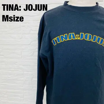 TINA: JOJUN 티나 준 로고 맨투맨 1191