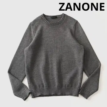 ZANONE 자노네 미들 게이지 크루넥 울 니트 스웨터