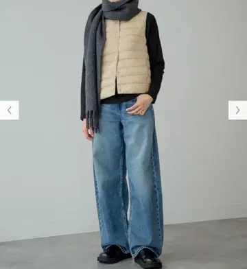 UNIQLO 배기 커브 청바지 size23