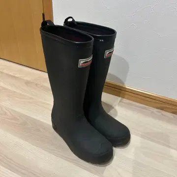 블랙 롱 부츠 손잡이 포함 24cm