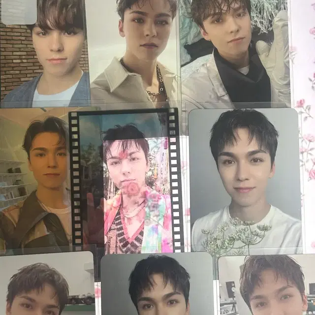 세븐틴 버논 최한솔 포카 포토카드 일괄 양도