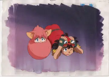 YAT 안심! 우주여행 친필 일치 배경 포함 애니메이션 셀화